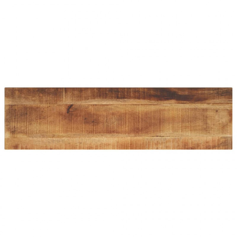 Blat do stołu, 100x40x2,5 cm, prostokątny, surowe drewno mango