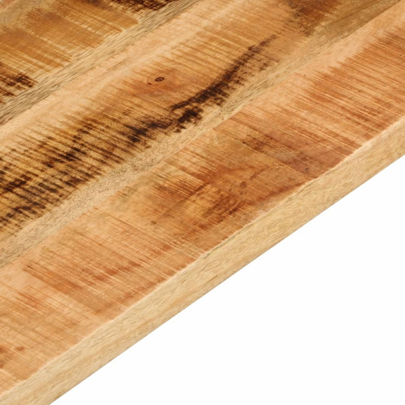 Blat do stołu, 110x30x2,5 cm, prostokątny, surowe drewno mango