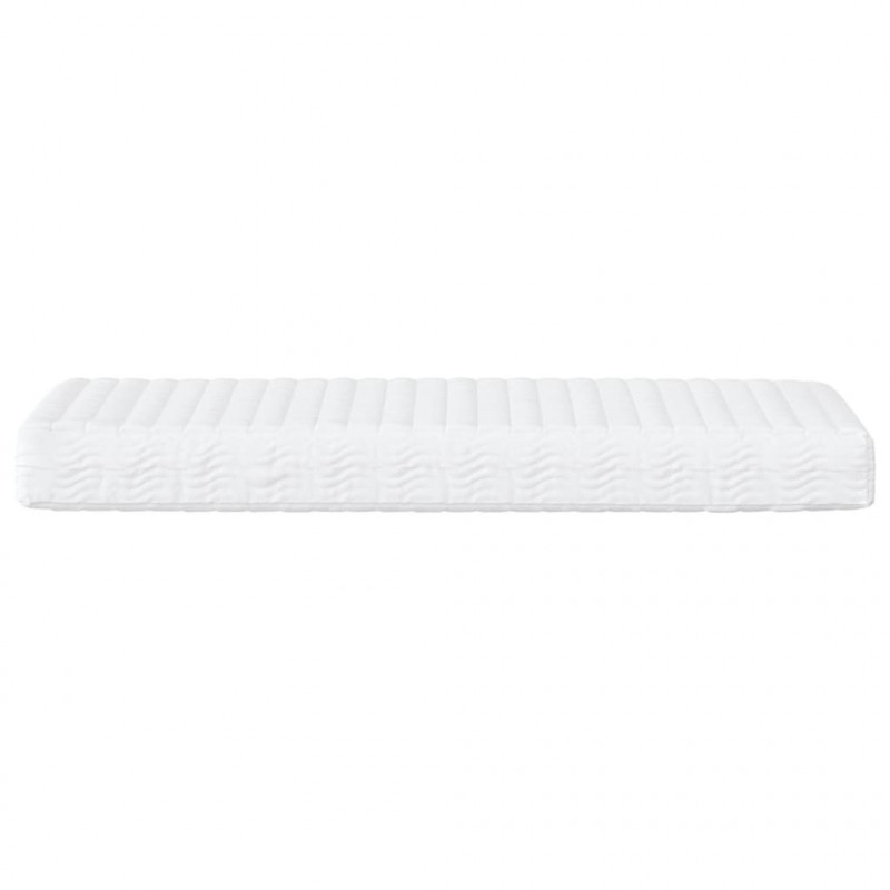 Materac piankowy, biały, 100x220 cm, twardość H2/H3