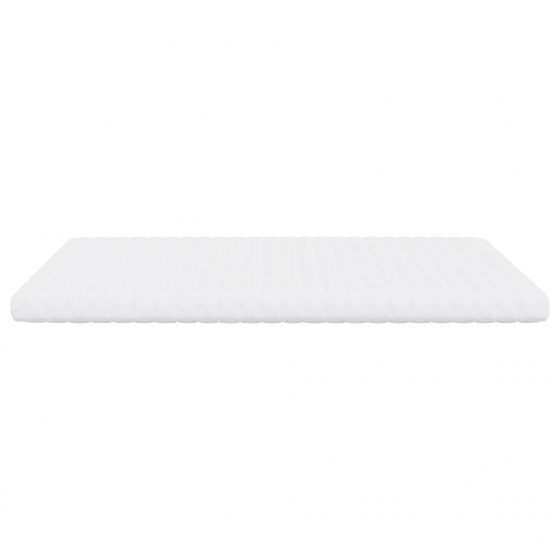 Materac piankowy, biały 200x220 cm, 7-strefowy, twardość 20 ILD