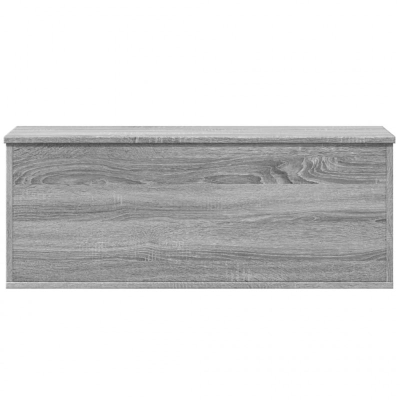 Skrzynia, szary dąb sonoma, 90x35x35, materiał drewnopochodny