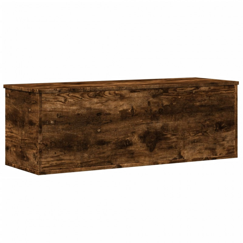 Skrzynia, przydymiony dąb, 102x35x35cm, materiał drewnopochodny