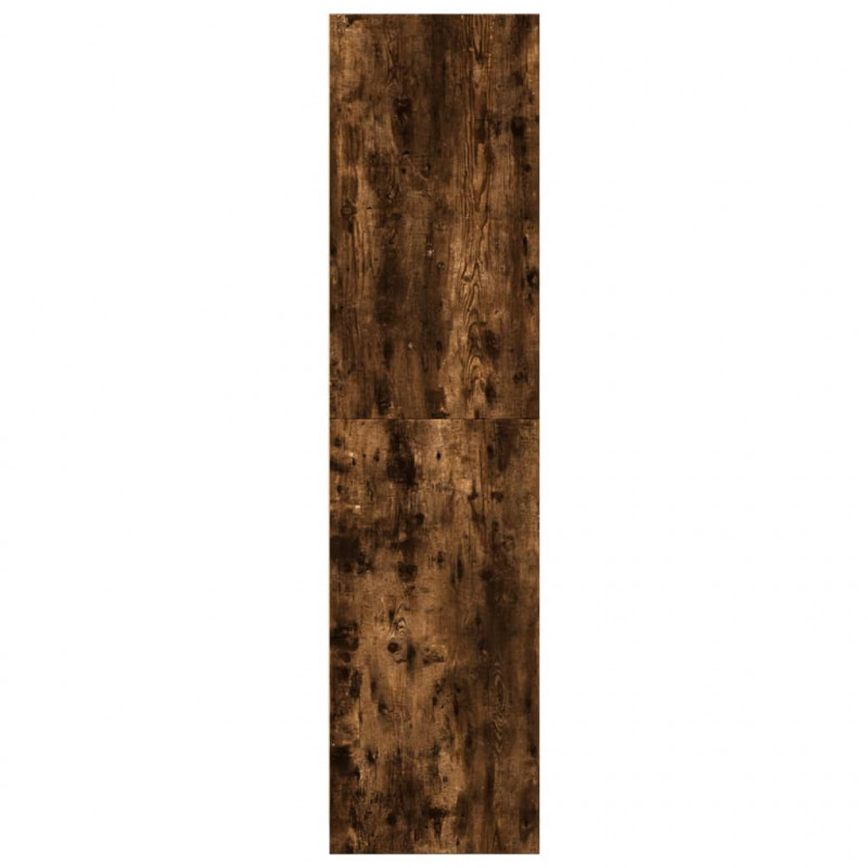 Szafa, przydymiony dąb, 80x50x200 cm, materiał drewnopochodny