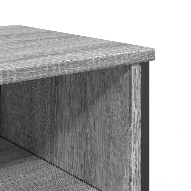 Stolik konsolowy, szary dąb sonoma, 100x35x74,5 cm