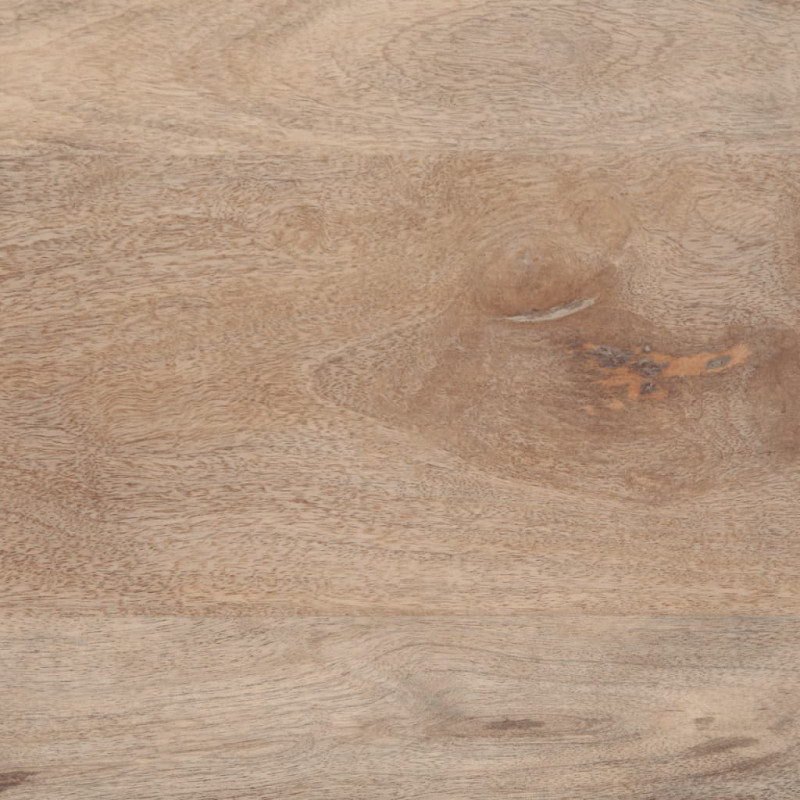 Szafka nocna, 50x34x62 cm, surowe drewno mango