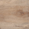 Szafka nocna, 50x34x62 cm, surowe drewno mango
