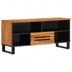 Szafka pod telewizor, 100x34x46 cm, lite drewno akacjowe
