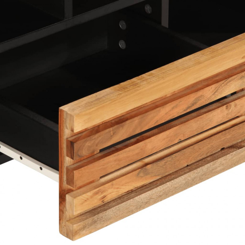 Szafka pod telewizor, 100x34x46 cm, lite drewno akacjowe