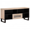 Szafka pod telewizor, 100x34x46 cm, lite drewno mango