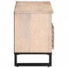 Szafka pod telewizor, 100x34x46 cm, lite drewno mango