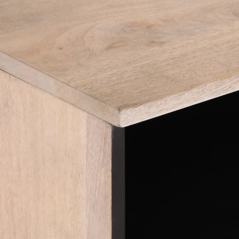 Szafka pod telewizor, 100x34x46 cm, lite drewno mango
