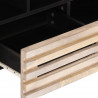 Szafka pod telewizor, 100x34x46 cm, lite drewno mango