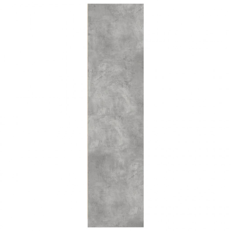 Szafa, szarość betonu, 80x50x200 cm