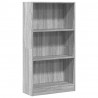 Regał, szary dąb sonoma, 60x24x109 cm, materiał drewnopochodny