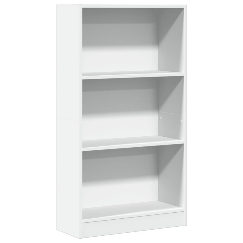 Regał, biały, 60x24x109 cm, materiał drewnopochodny