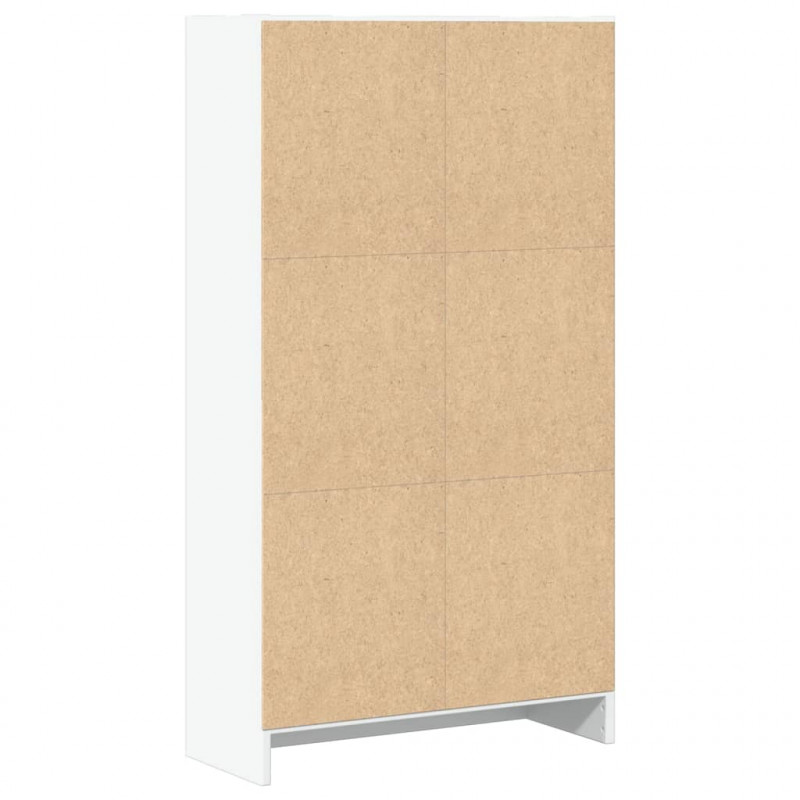 Regał, biały, 60x24x109 cm, materiał drewnopochodny