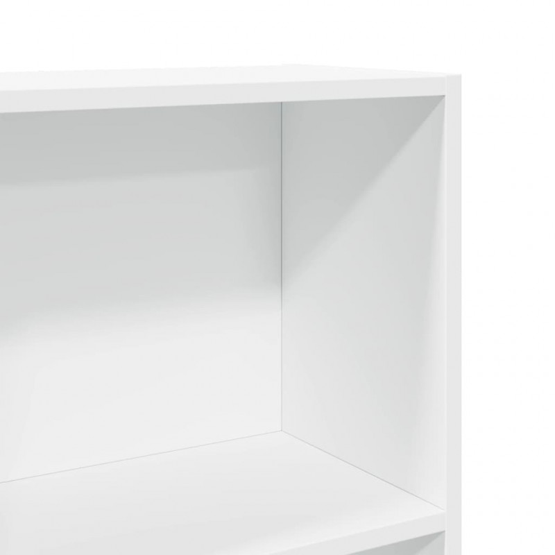 Regał, biały, 60x24x109 cm, materiał drewnopochodny