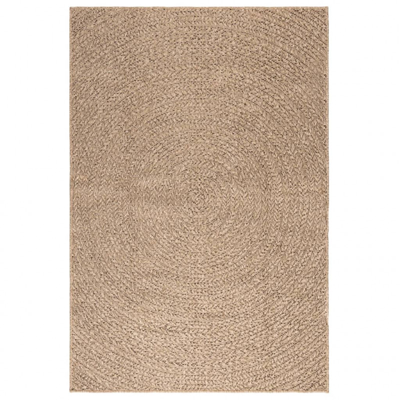 Dywan ZIZUR, 120x170 cm, stylizowany na jutowy