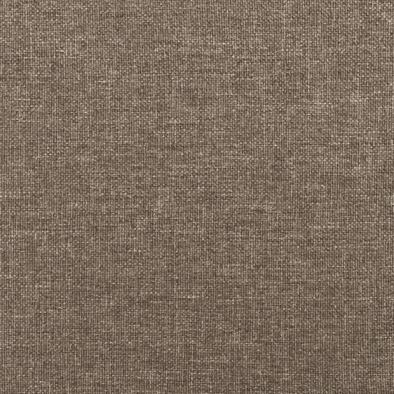 Rama łóżka, kolor taupe, 90x200 cm, tapicerowana tkaniną