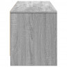 Szafka pod TV z LED, szary dąb sonoma, 165x34x40 cm
