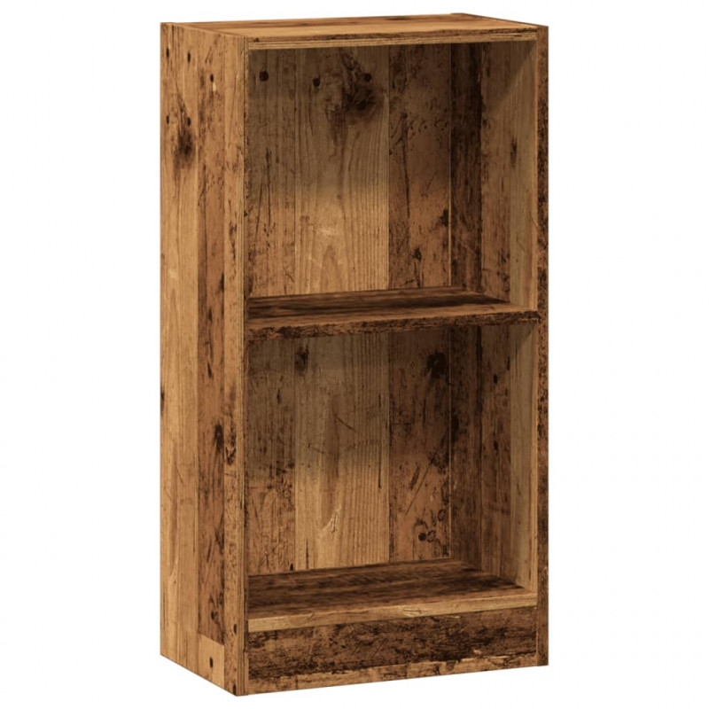 Regał, stare drewno, 40x24x76 cm, materiał drewnopochodny
