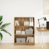 Regał, dąb artisian, 80x24x109 cm, materiał drewnopochodny