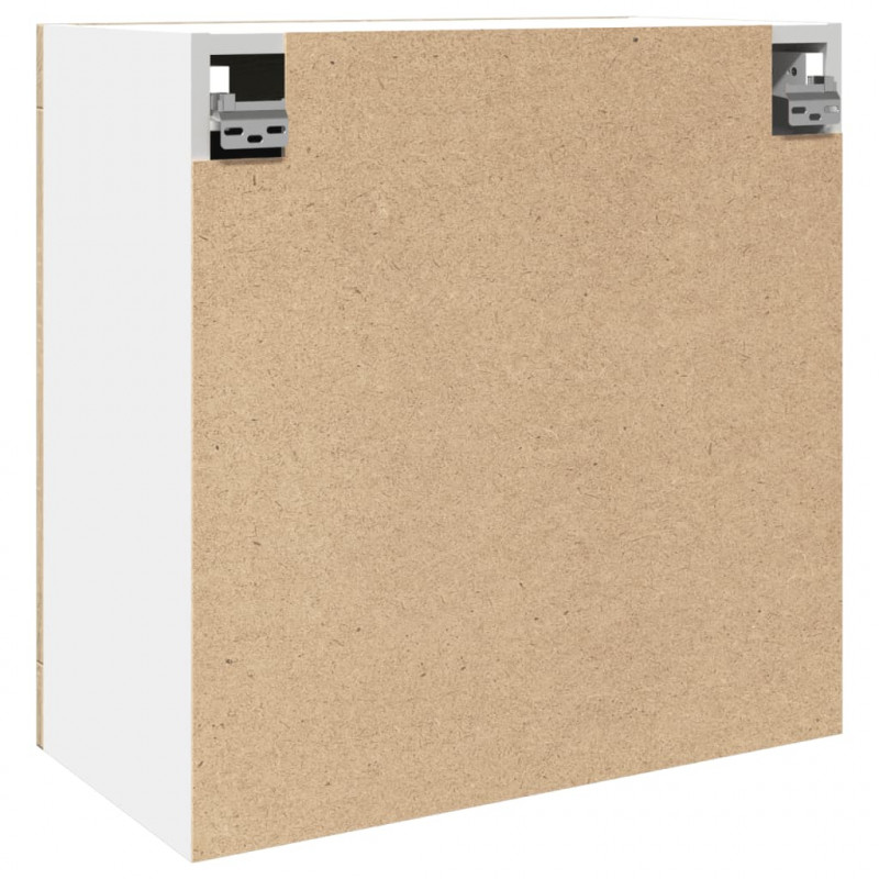 Szafka wisząca z szybą, kolor dąb sonoma, 60x31x60 cm, płyta