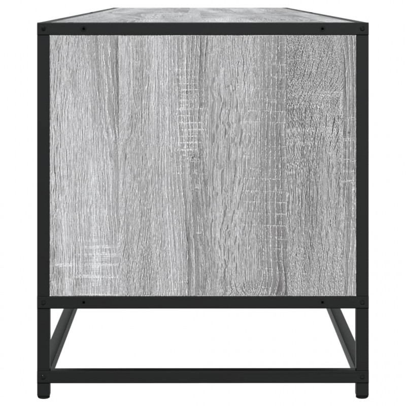 Szafka pod telewizor, szary dąb sonoma, 180x40x46 cm