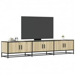 Szafka pod TV, dąb sonoma, 210x35x41cm, materiał drewnopochodny