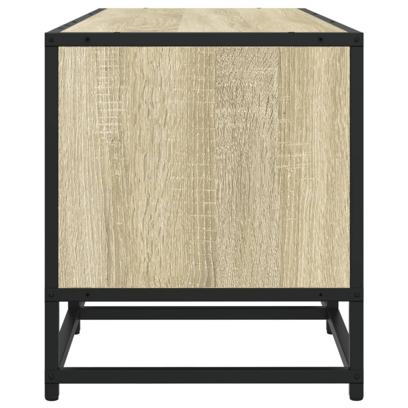 Szafka pod TV, dąb sonoma, 210x35x41cm, materiał drewnopochodny