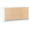 Szafka TV z LED, biała, 100x34x50 cm, materiał drewnopochodny