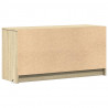 Szafka pod TV z LED, dąb sonoma, 100x34x50 cm