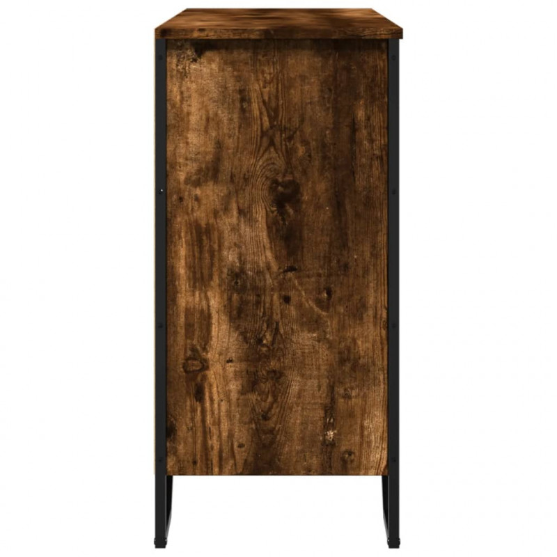 Szafka, przydymiony dąb, 91x35,5x74,5 cm