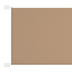 Markiza pionowa, kolor taupe, 140x420 cm, tkanina Oxford