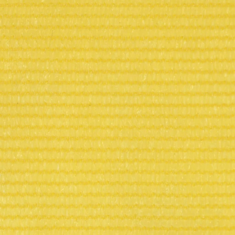 Parawan balkonowy, żółty, 120x400 cm, HDPE
