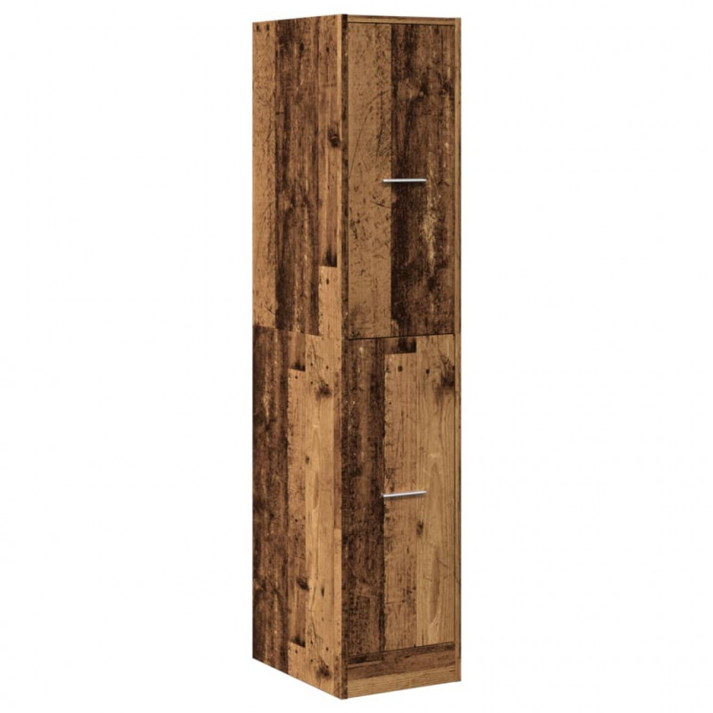 Szafka apteczna, stare drewno, 30x41x144,5 cm