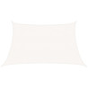 Żagiel przeciwsłoneczny, 160 g/m², biały, 3/4x2 m, HDPE