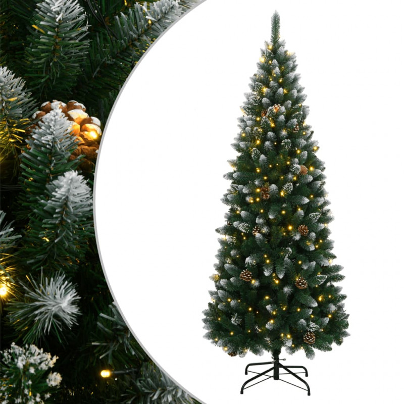 Sztuczna choinka, 300 lampek LED, 240 cm