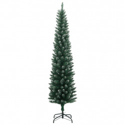 Sztuczna, smukła choinka, 150 lampek LED, 150 cm