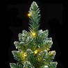 Sztuczna, smukła choinka, 150 lampek LED, 150 cm