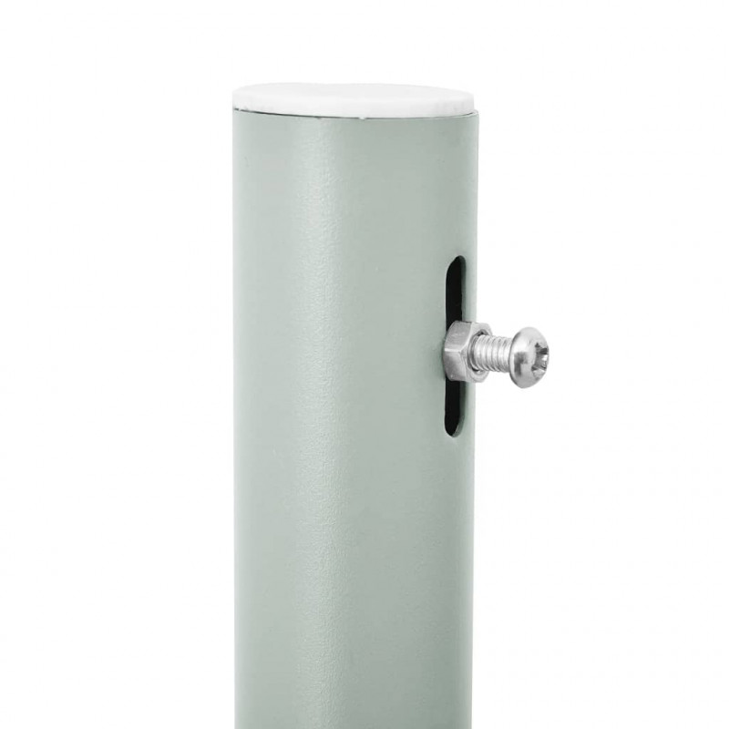 Wysuwana markiza boczna na taras, 160 x 600 cm, niebieska