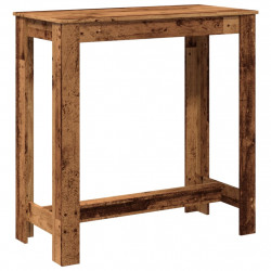 Stolik barowy, stare drewno, 102x50x103,5 cm