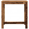 Stolik barowy, stare drewno, 102x50x103,5 cm