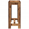 Stolik barowy, stare drewno, 102x50x103,5 cm