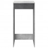 Stolik barowy, szarość betonu, 51x50x103,5 cm