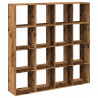 Regał, stare drewno, 137,5x29x137,5 cm, materiał drewnopochodny