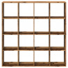 Regał, stare drewno, 137,5x29x137,5 cm, materiał drewnopochodny