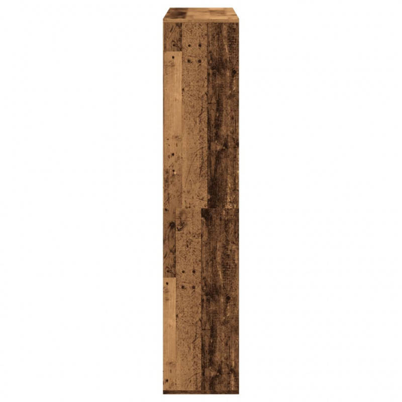 Regał, stare drewno, 102x29x143 cm, materiał drewnopochodny