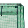 Podwyższona donica ze szklarnią, wygląd rattanu, 40x40x123 cm