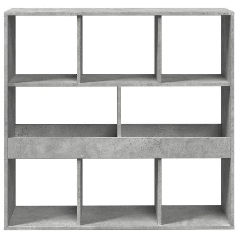 Regał/przegroda, szarość betonu, 100x33x94,5 cm